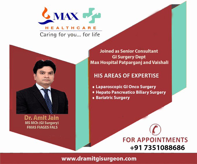 Best Gastroenterologist Max Hospital India