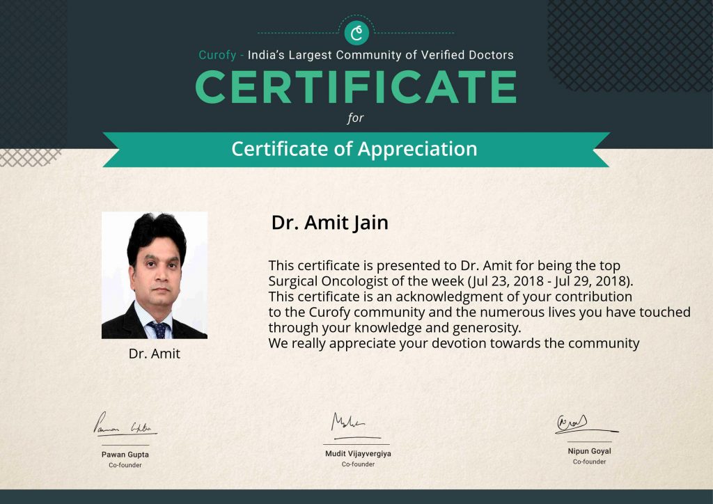 Best Surgical Oncologist India
